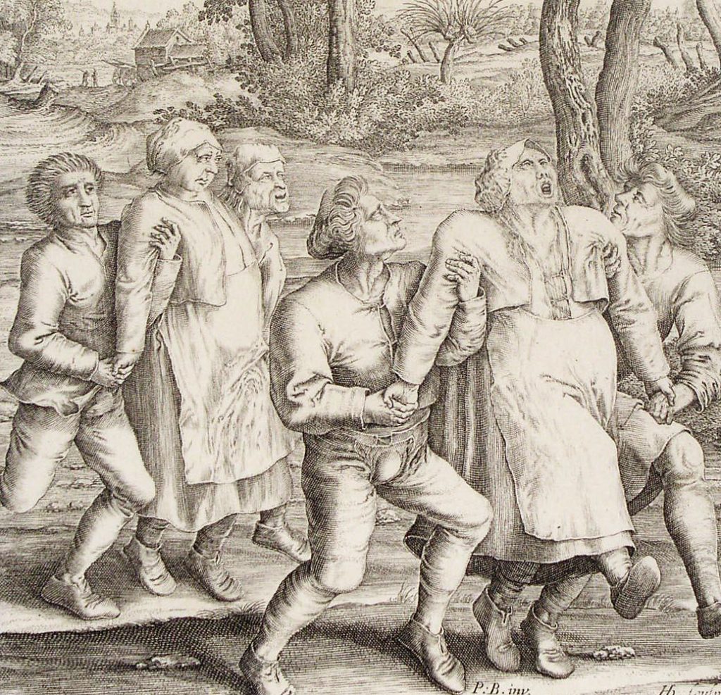Ilustrasi Wabah Menari 1518