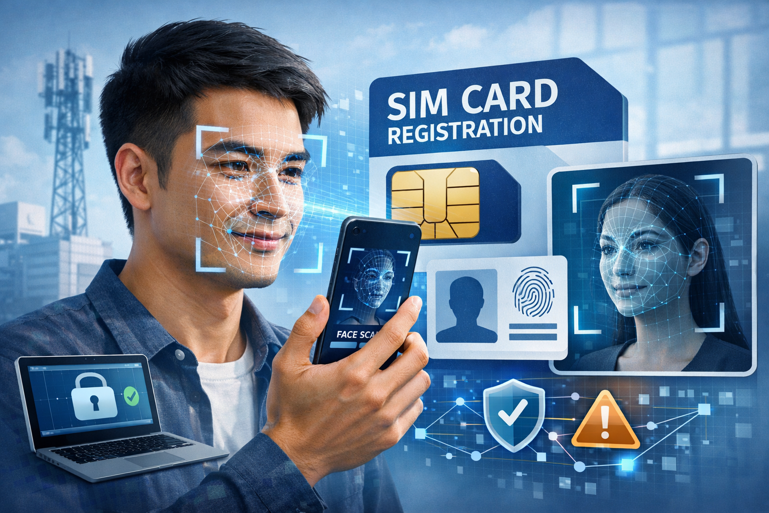 Registrasi SIM Card Pakai Face Recognition