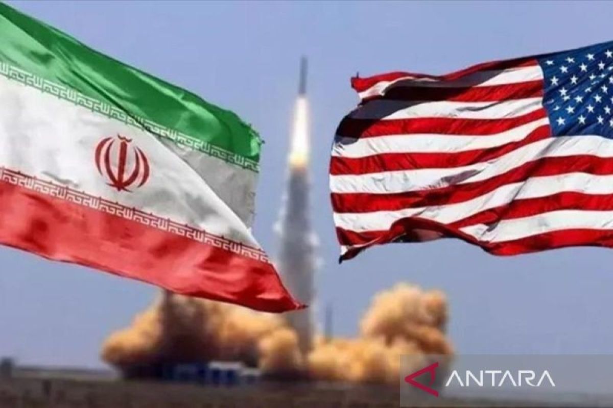 Ilustrasi konflik Iran dan Amerika Serikat