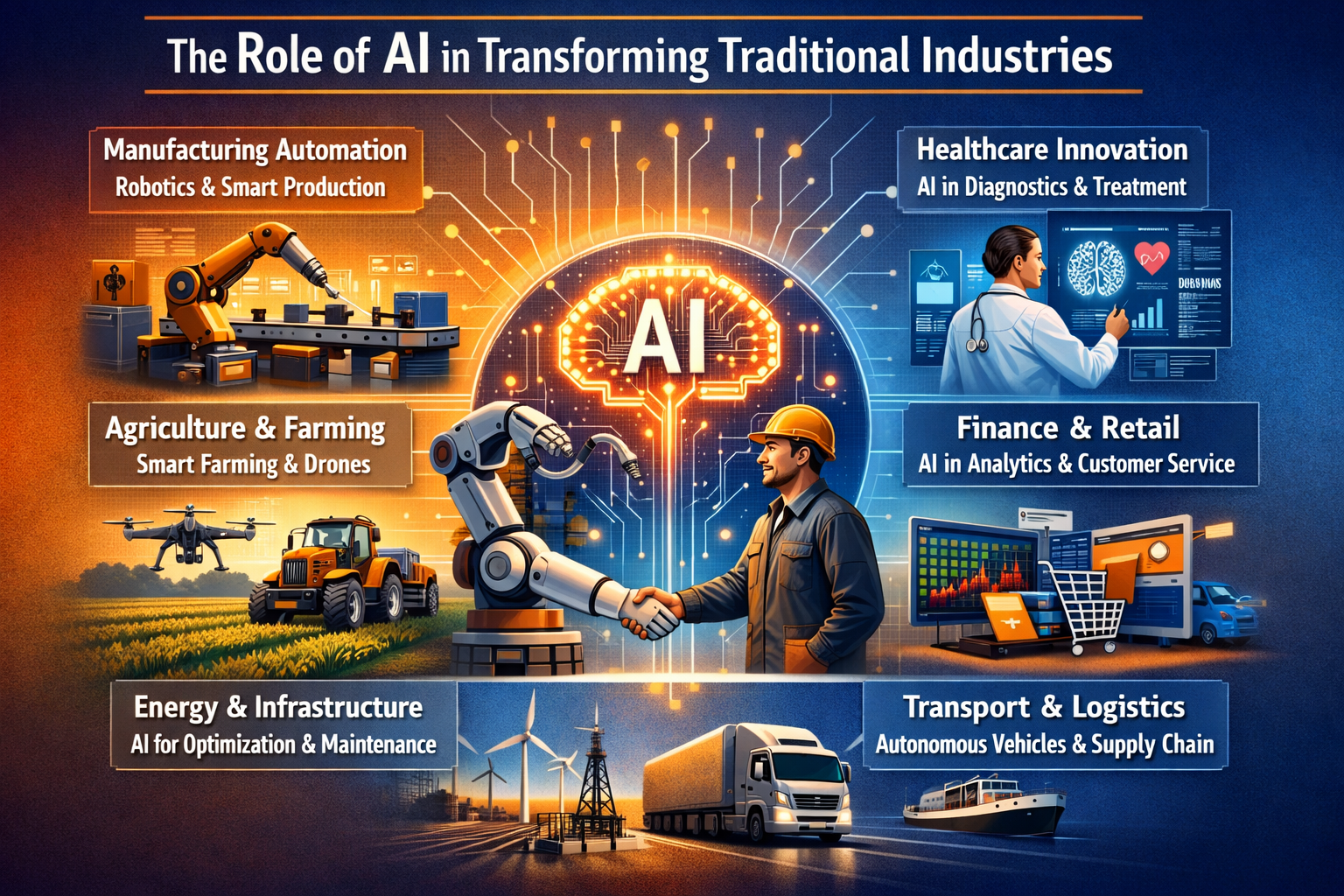 AI Transforming Traditional Industries