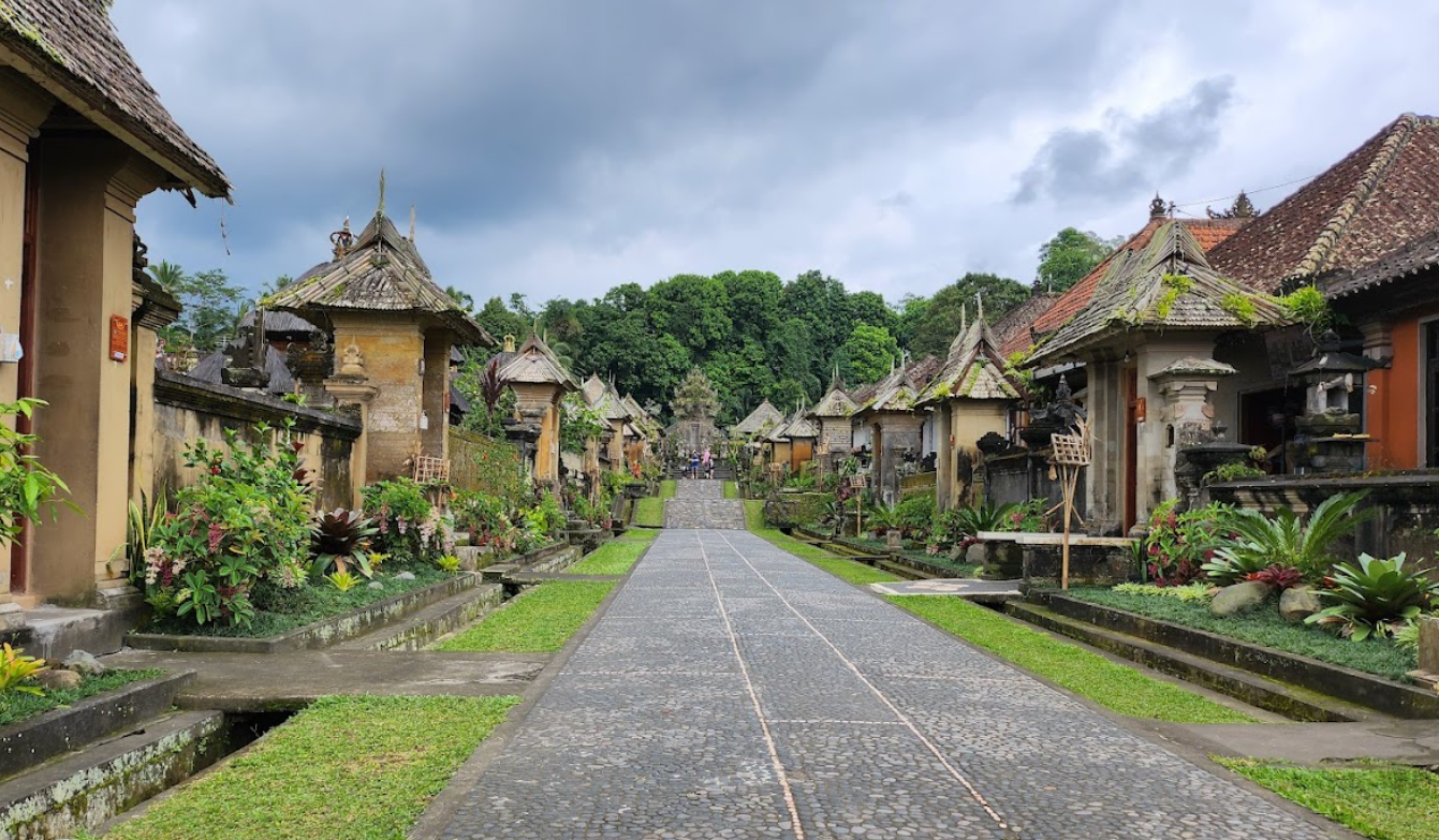 Suasana Desa Wisata Penglipuran Bali