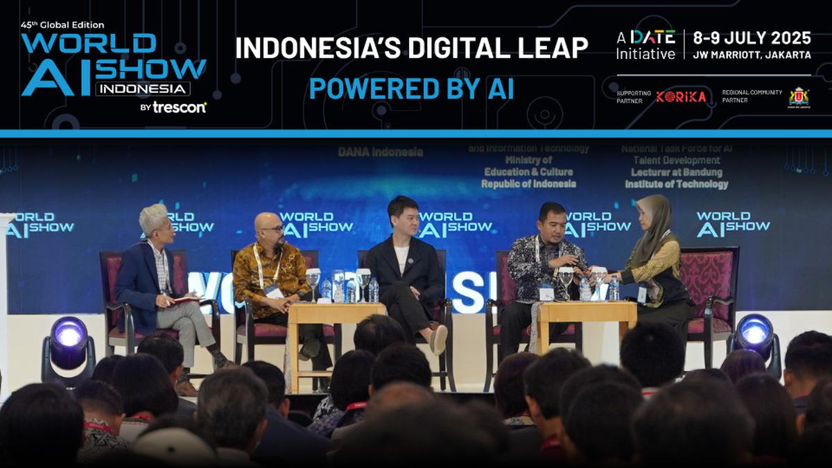 Konferensi World AI Show Indonesia