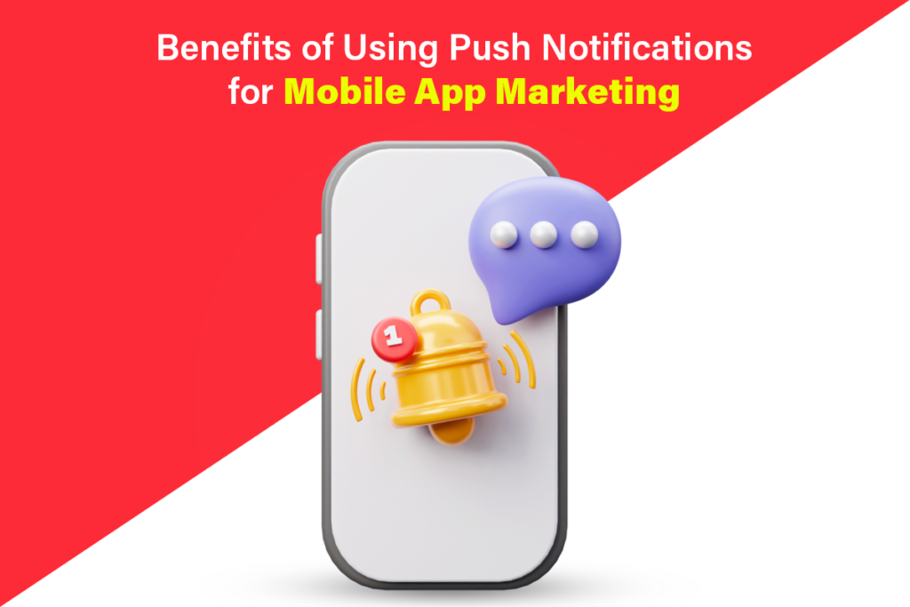 Push notification marketing mobile app