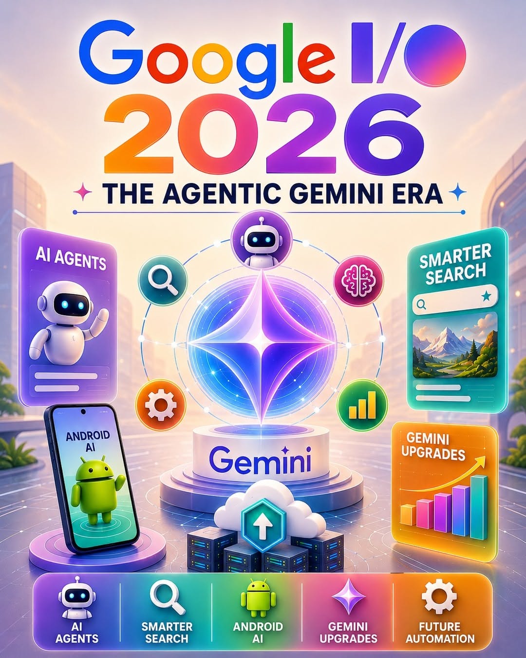 Revolusi AI di Google I/O 2024: Dari Gemini 1.5 Pro hingga Masa Depan Android 15