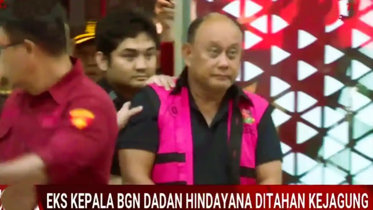 Mega Korupsi Rp353 Triliun: Eks Kepala Badan Gizi Nasional Dadan Hindayana Resmi Ditahan